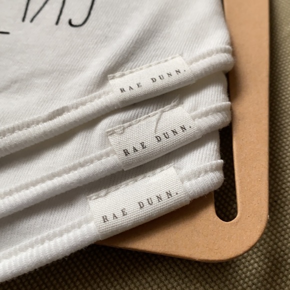 NWT Rae Dunn 3 pack of bandana bibs, 100% cotton - Picture 7 of 8